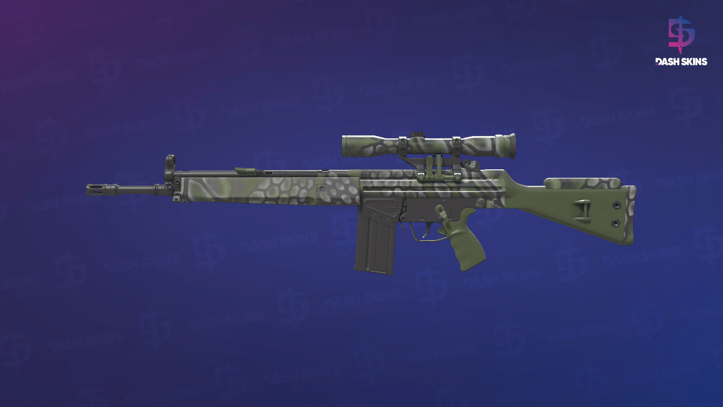 G3SG1 | Green Cell (Factory New) - Frontside Screenshot