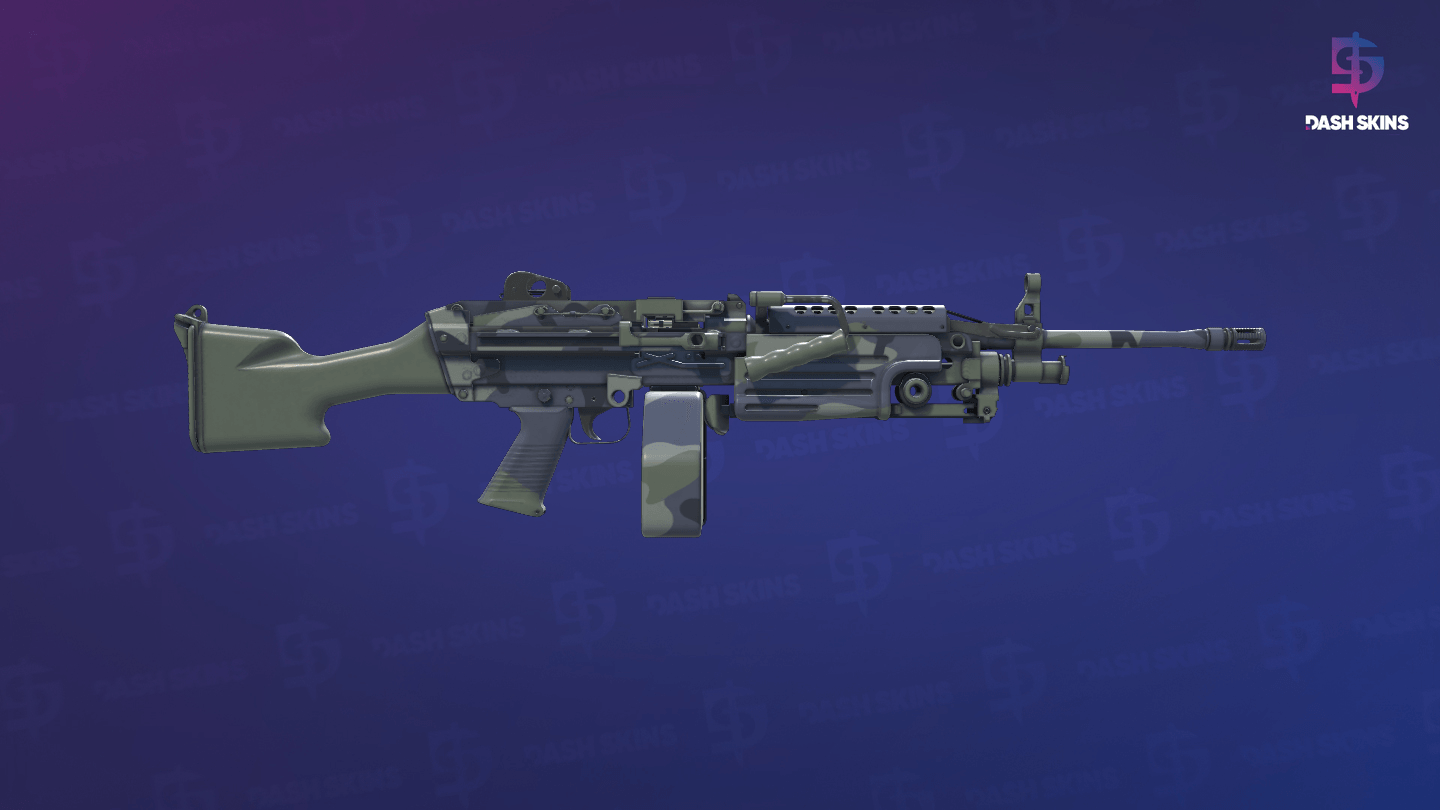 M249 | Sage Camo (Factory New) - Backside Screenshot