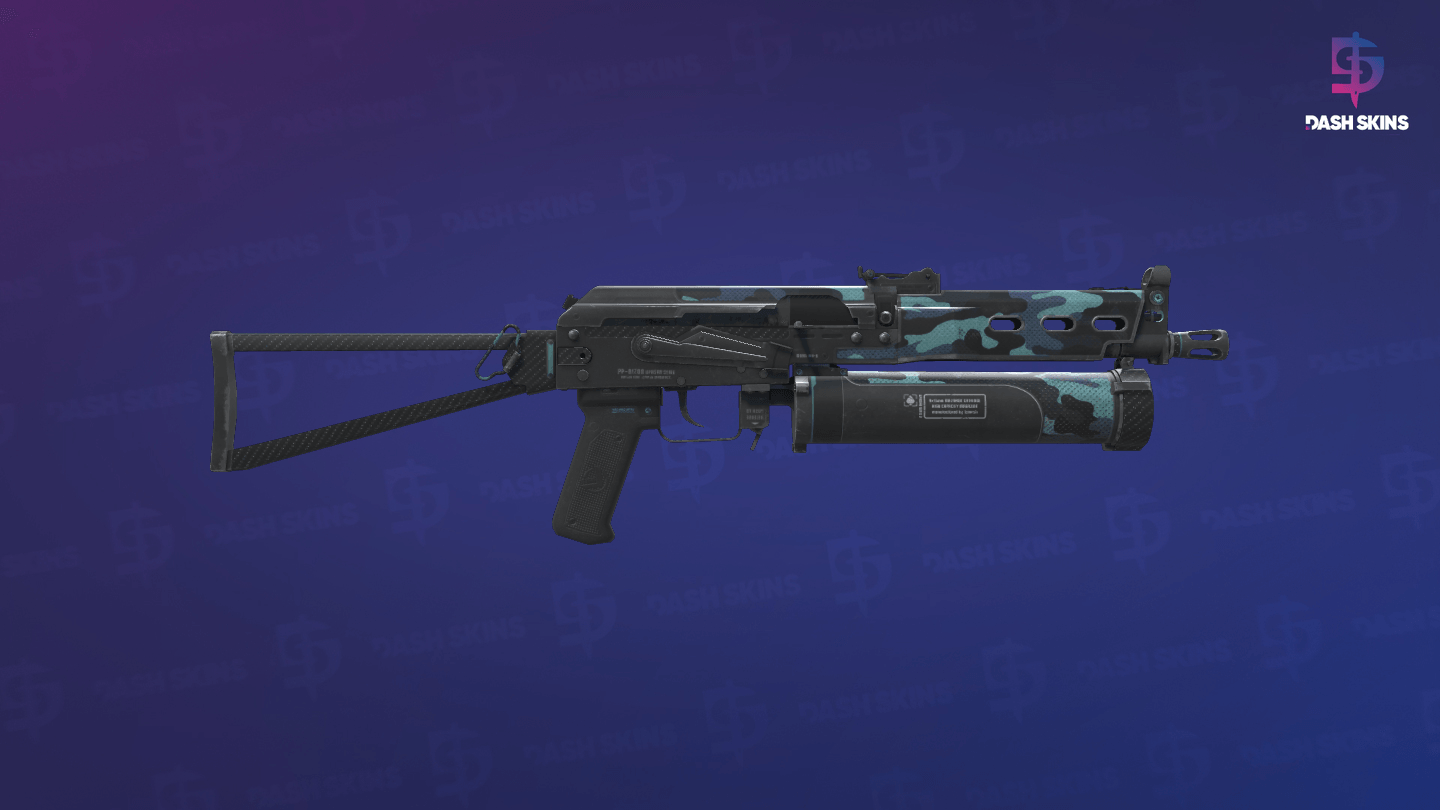 PP-Bizon | Night Riot (Minimal Wear) - Backside Screenshot