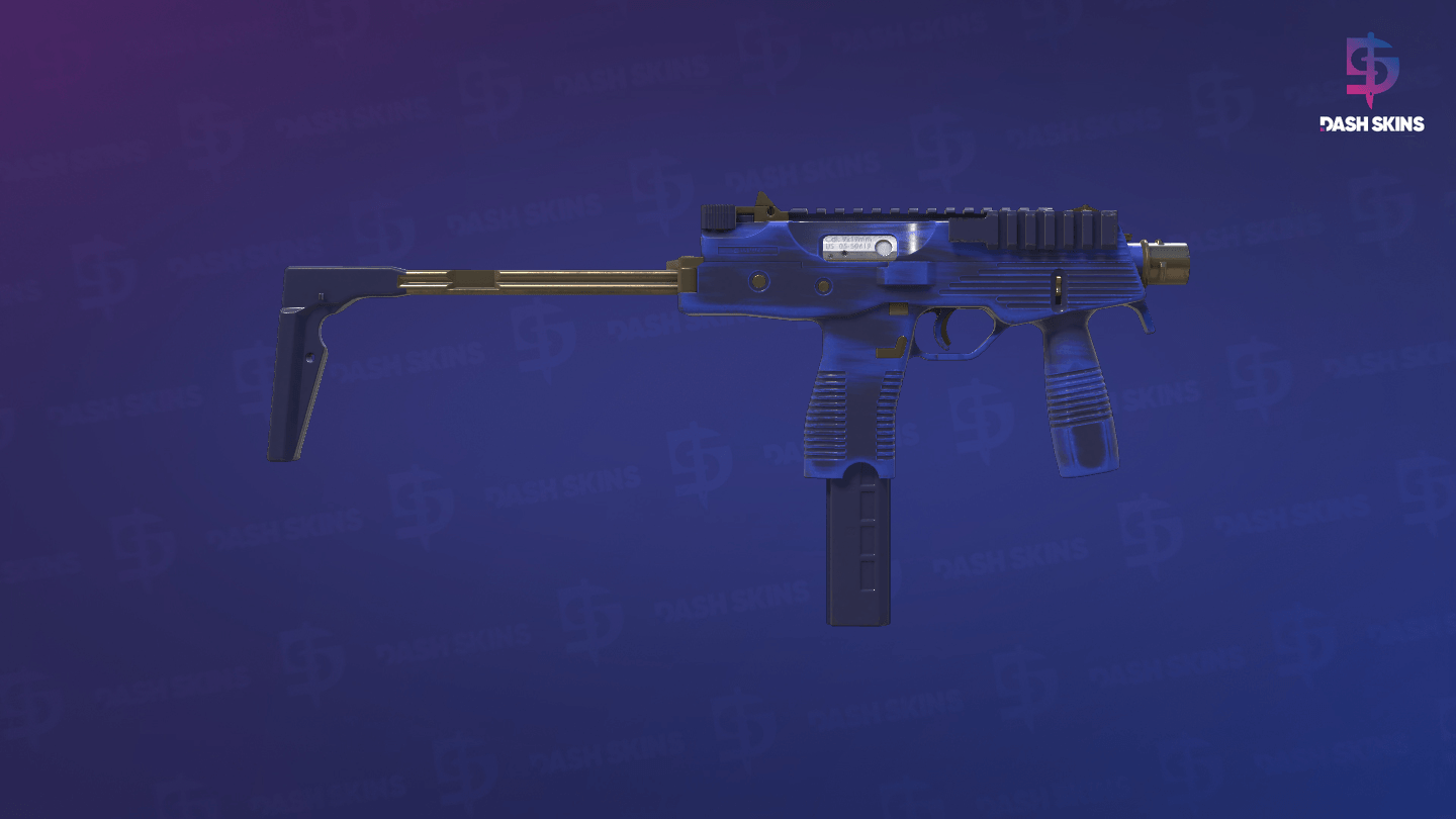 MP9 | Buff Blue (Minimal Wear) - Backside Screenshot