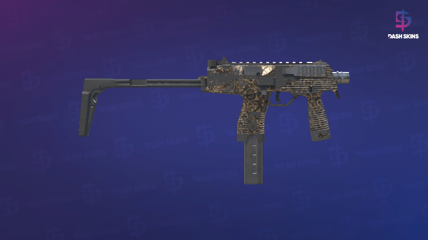 Souvenir MP9 | Music Box (Battle-Scarred) - Backside Screenshot
