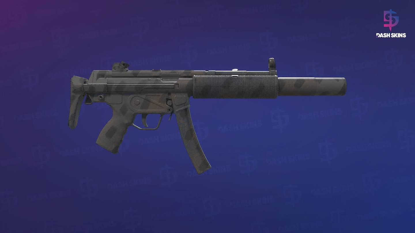 MP5-SD | Dirt Drop (Minimal Wear) - Backside Screenshot