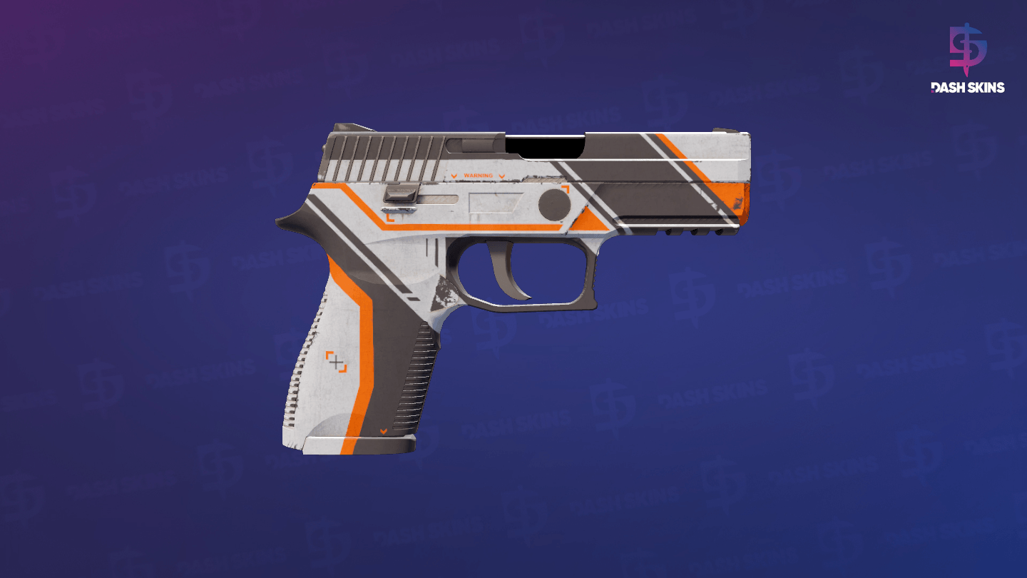 P250 | Asiimov (Battle-Scarred) - Backside Screenshot
