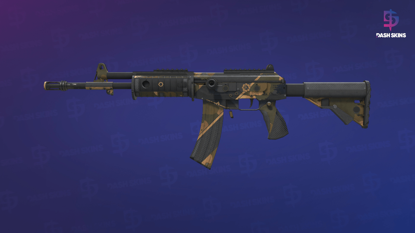 Galil AR | Black Sand (Well-Worn) - Frontside Screenshot
