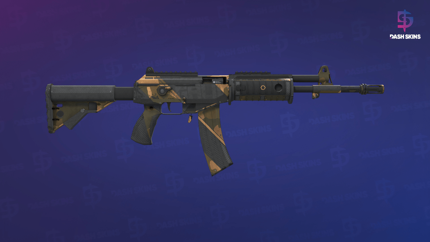 Galil AR | Black Sand (Well-Worn) - Backside Screenshot