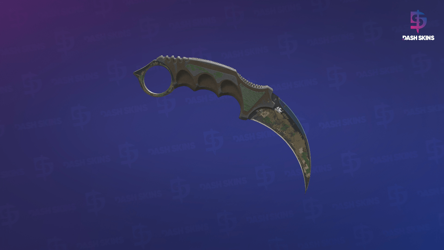 ★ Karambit | Forest DDPAT (Battle-Scarred) - Backside Screenshot