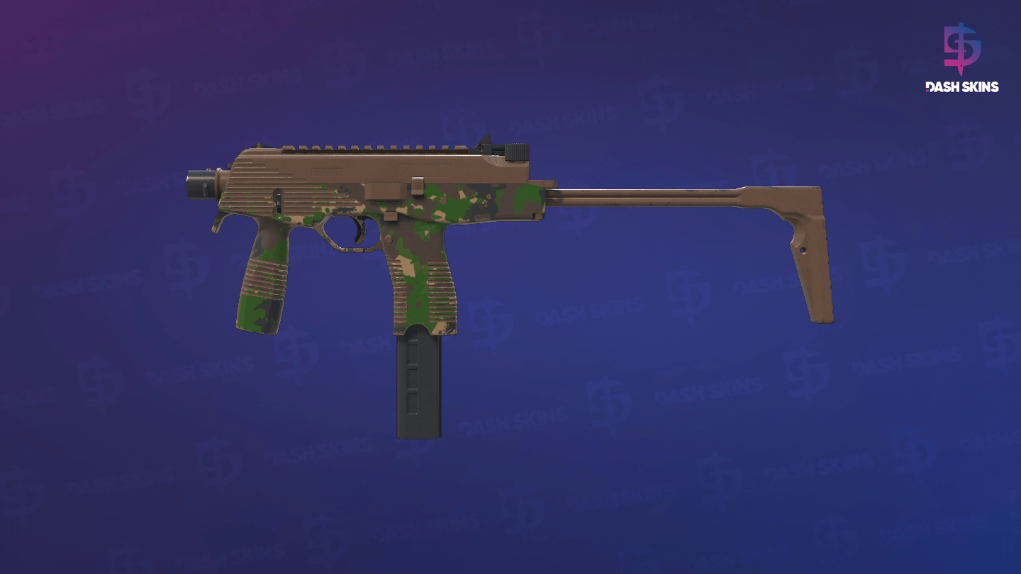 MP9 | Multi-Terrain (Minimal Wear) - Frontside Screenshot