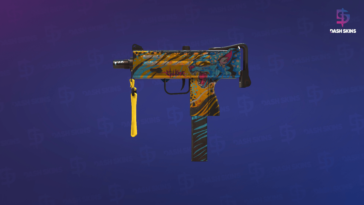 MAC-10 | Stalker (Battle-Scarred) - Frontside Screenshot
