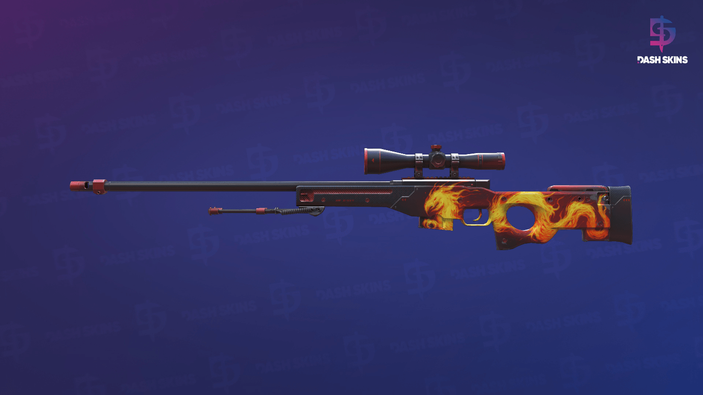 AWP | Wildfire (Minimal Wear) - Frontside Screenshot