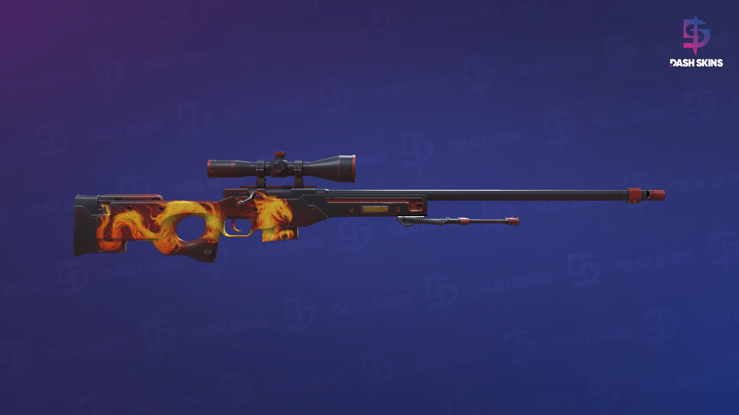 AWP | Wildfire (Minimal Wear) - Backside Screenshot