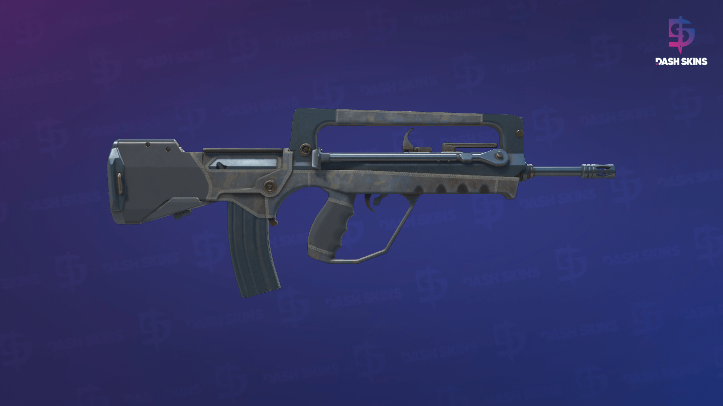 FAMAS | Half Sleeve (Field-Tested) - Backside Screenshot