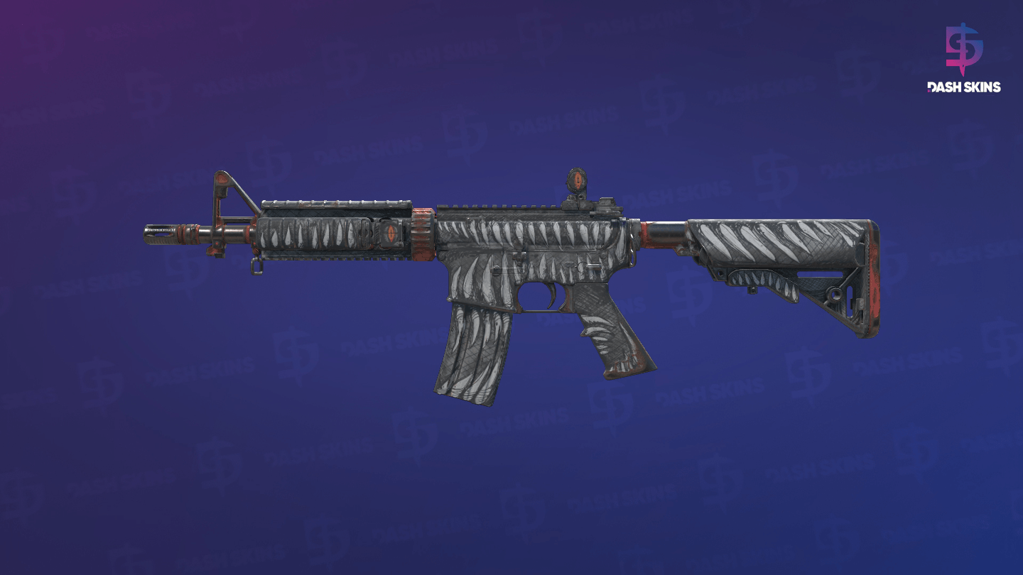 M4A4 | Zubastick (Well-Worn) - Frontside Screenshot