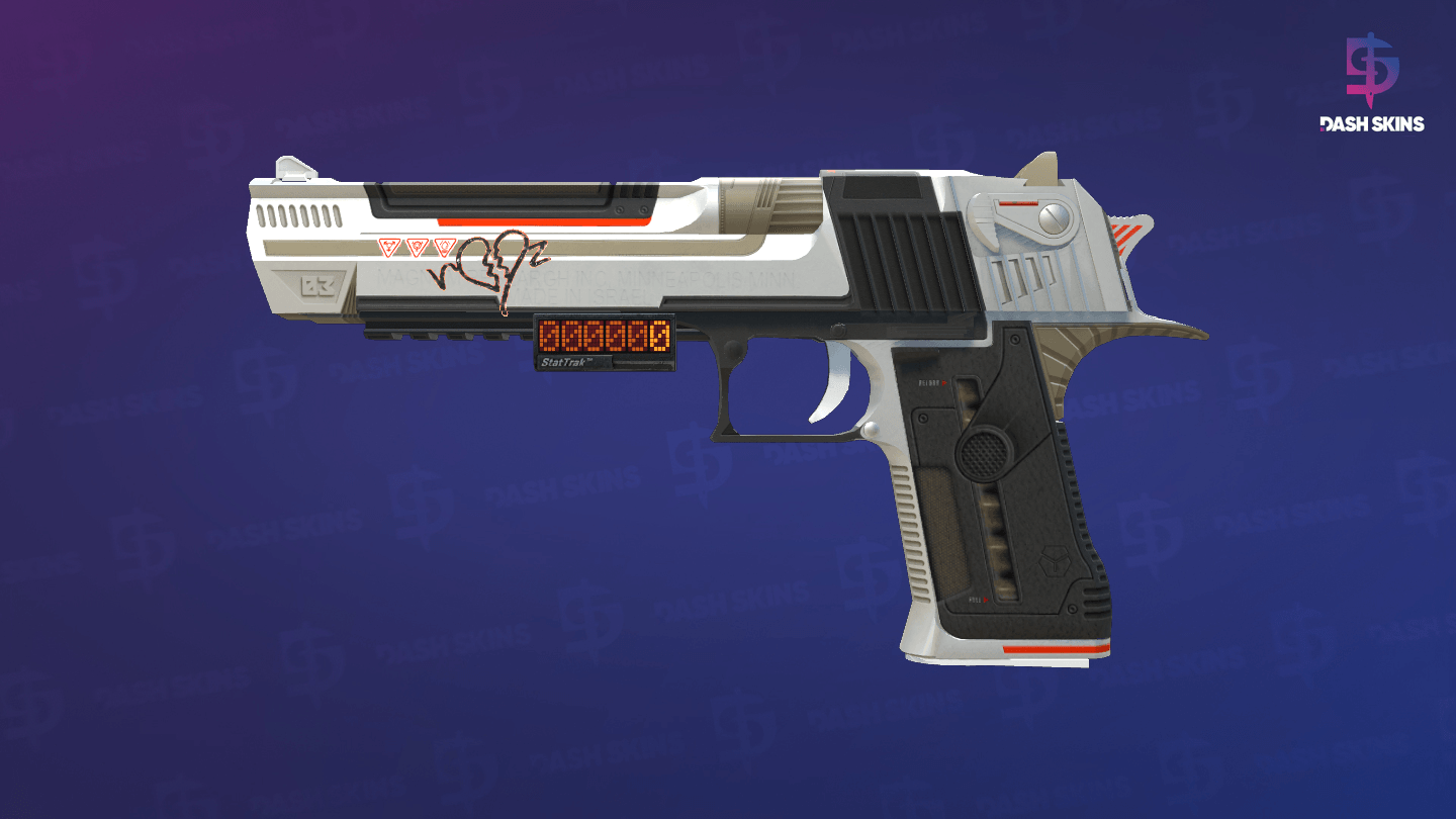 StatTrak™ Desert Eagle | Mecha Industries (Factory New) - Frontside Screenshot