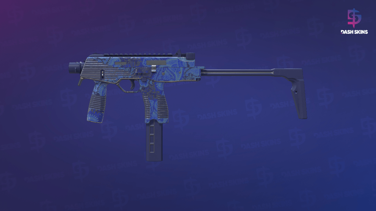 MP9 | Cobalt Paisley (Factory New) - Frontside Screenshot