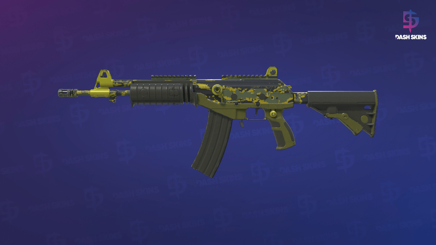Galil AR | Acid Dart (Field-Tested) - Frontside Screenshot