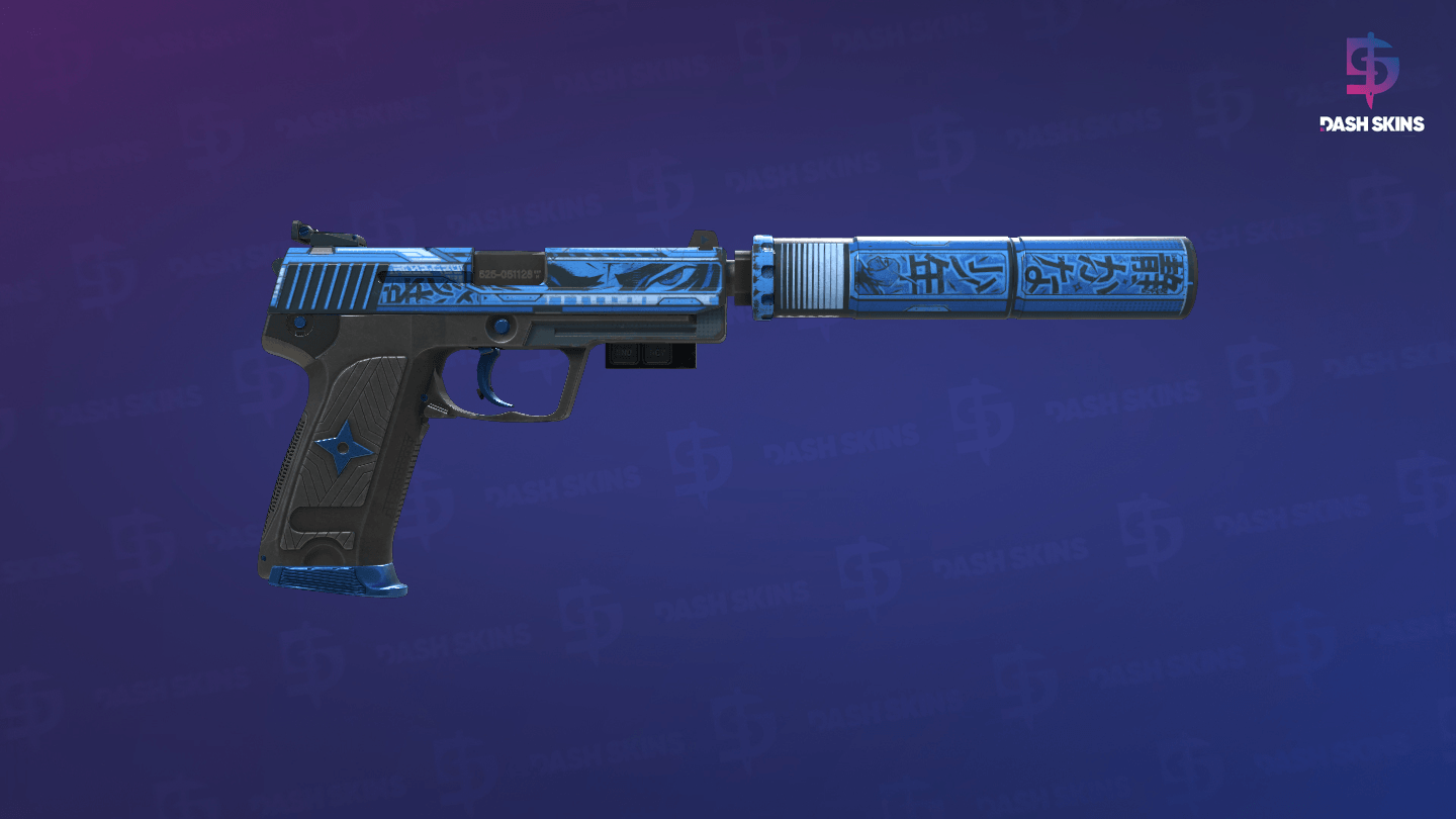 StatTrak™ USP-S | Silent Shot (Well-Worn) - Backside Screenshot
