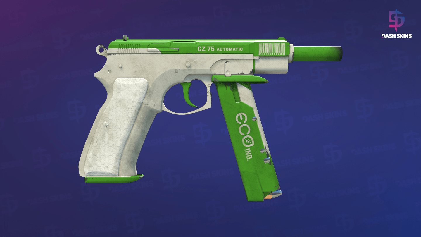 CZ75-Auto | Eco (Well-Worn) - Backside Screenshot