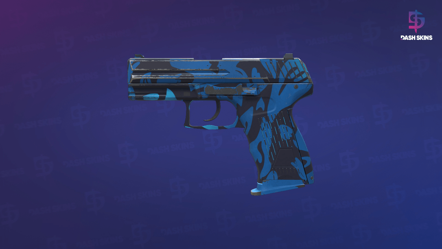 P2000 | Oceanic (Minimal Wear) - Frontside Screenshot