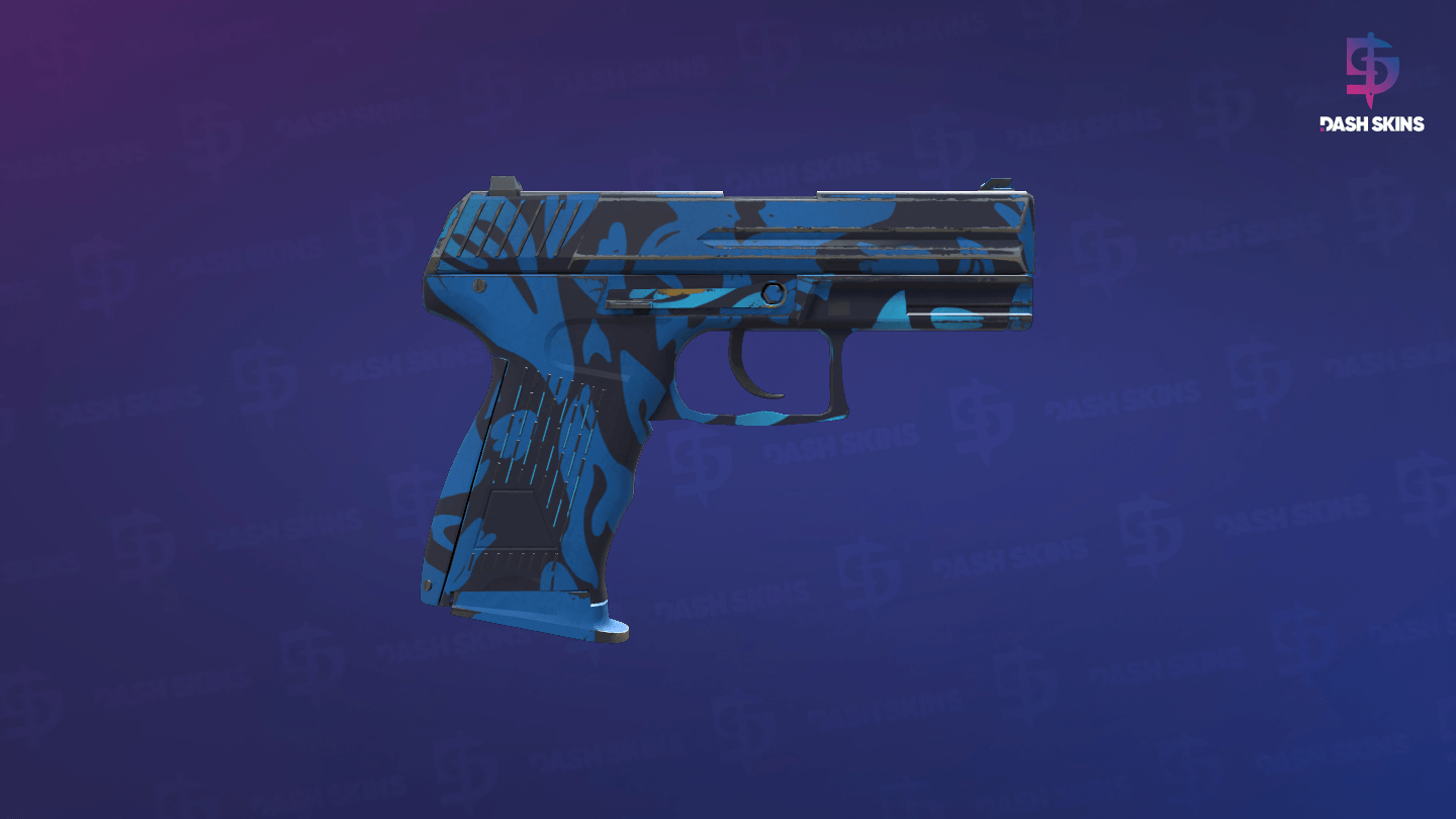 P2000 | Oceanic (Minimal Wear) - Backside Screenshot