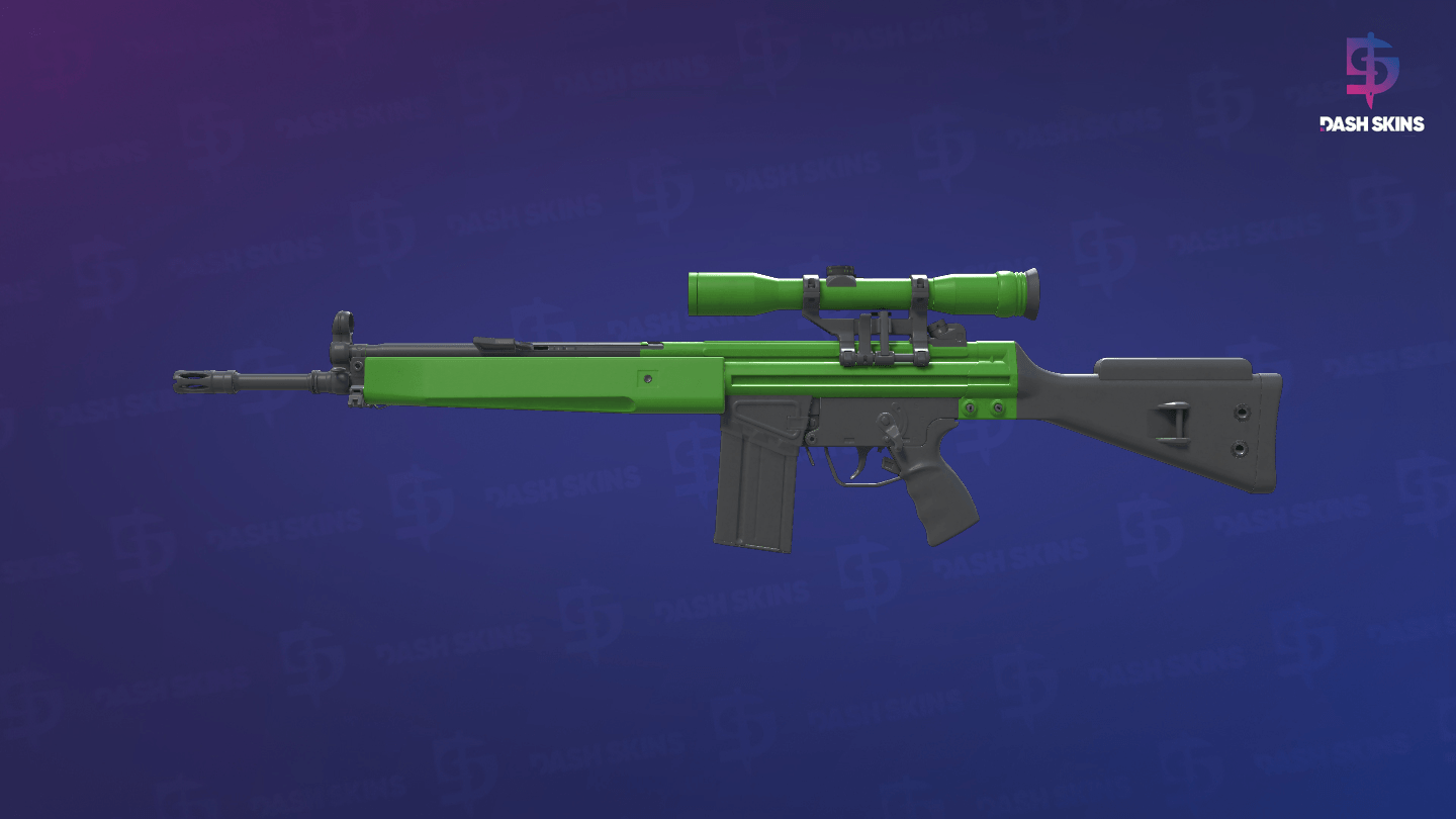 G3SG1 | Green Apple (Factory New) - Frontside Screenshot