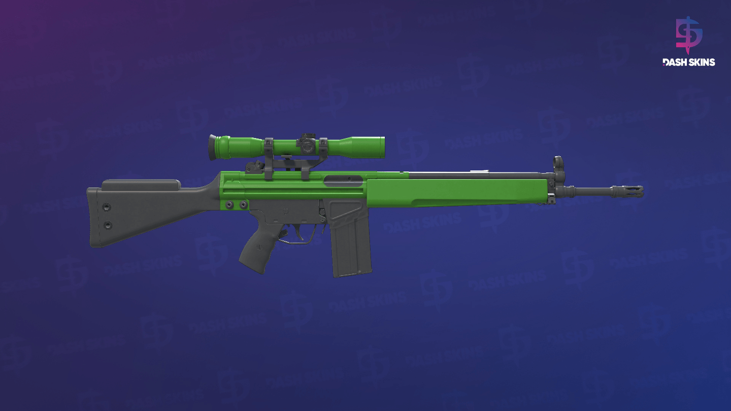 G3SG1 | Green Apple (Factory New) - Backside Screenshot