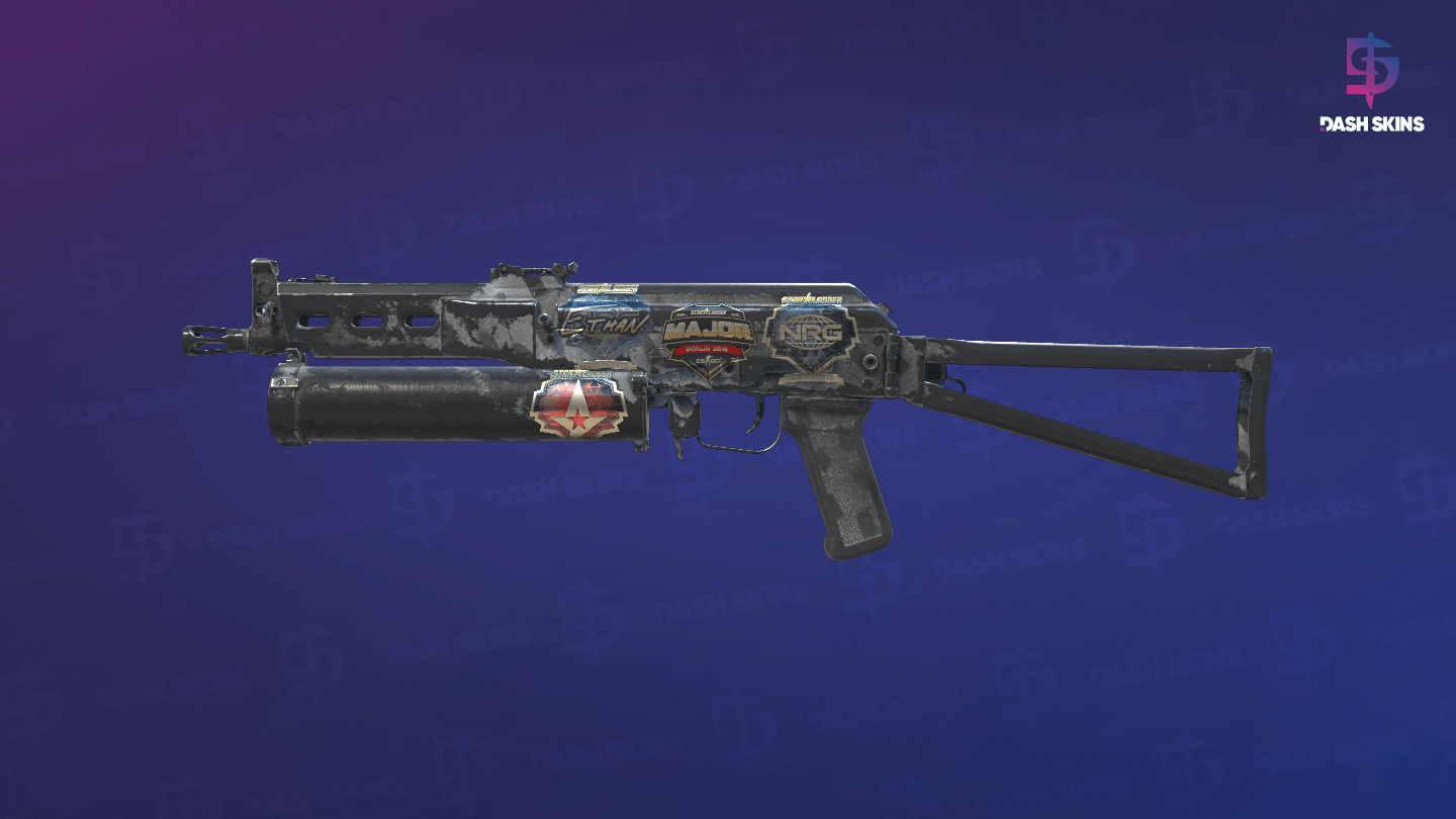 Souvenir PP-Bizon | Urban Dashed (Battle-Scarred) - Frontside Screenshot