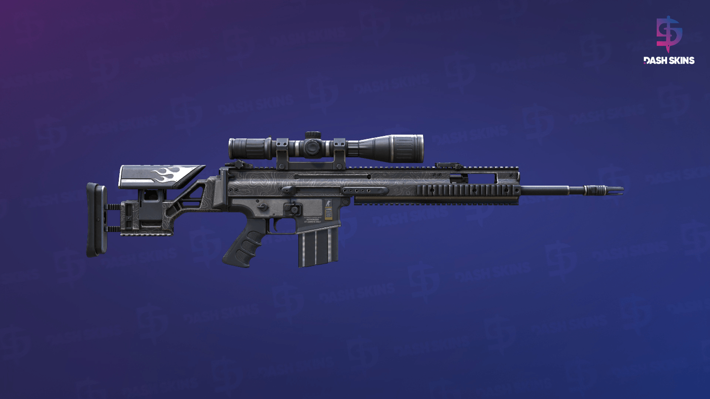 SCAR-20 | Trail Blazer (Field-Tested) - Backside Screenshot