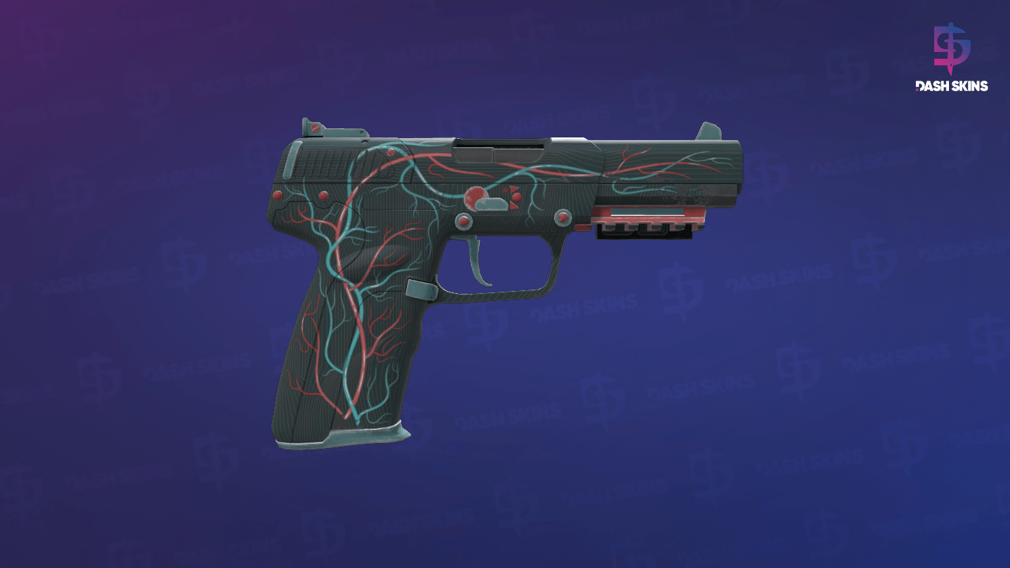 StatTrak™ Five-SeveN | Capillary (Field-Tested) - Backside Screenshot