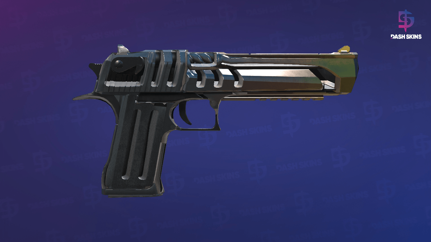 Desert Eagle | Light Rail (Well-Worn) - Backside Screenshot