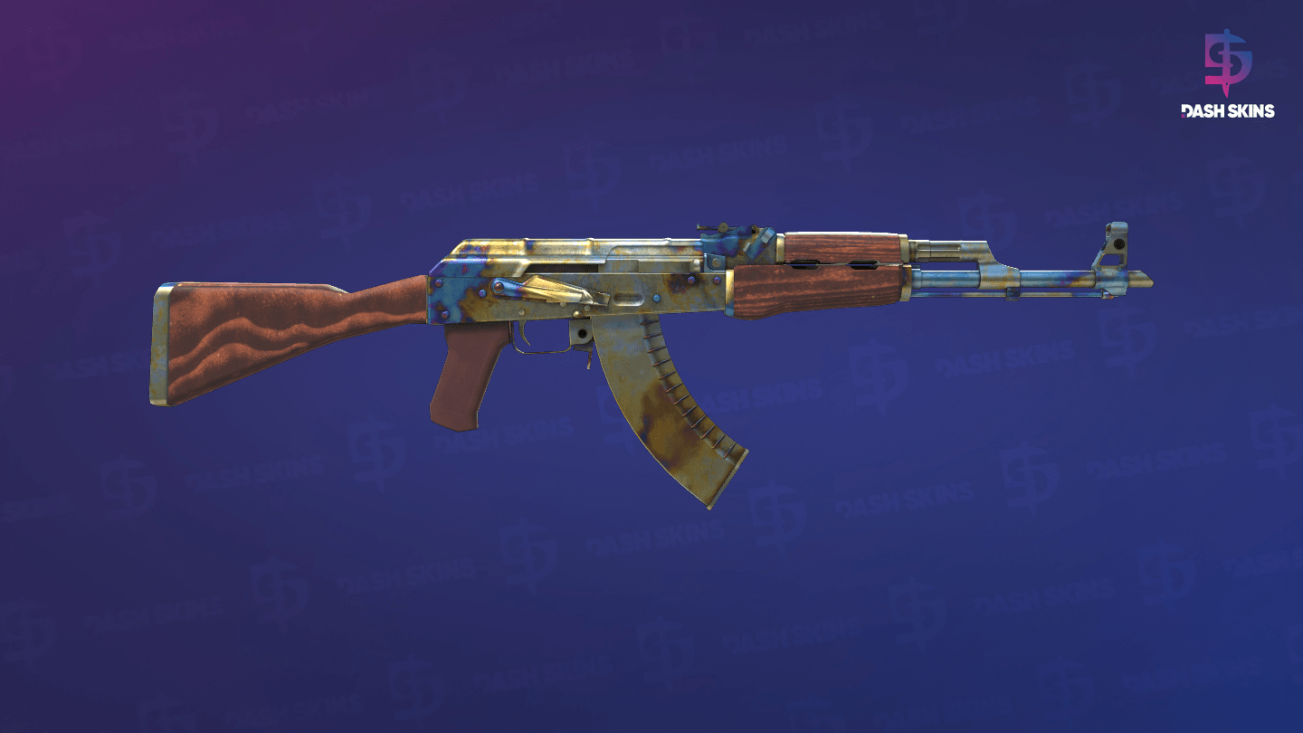 AK-47 | Case Hardened (Field-Tested) - Backside Screenshot