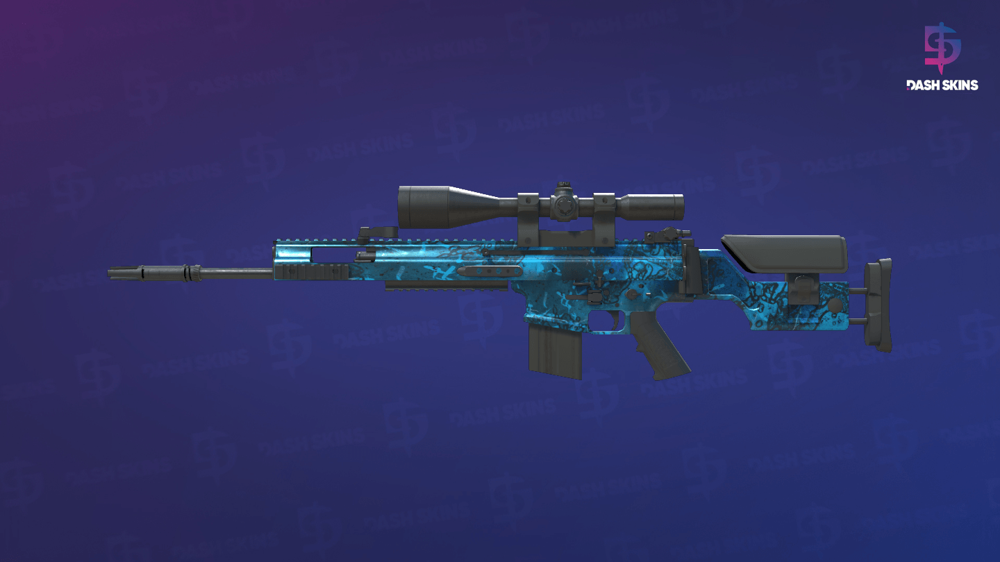 SCAR-20 | Grotto (Field-Tested) - Frontside Screenshot