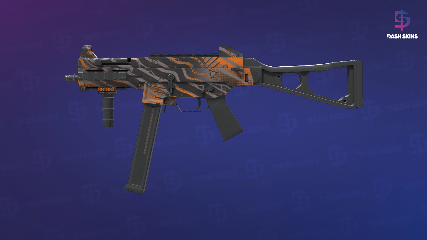 StatTrak™ UMP-45 | Oscillator (Minimal Wear) - Frontside Screenshot