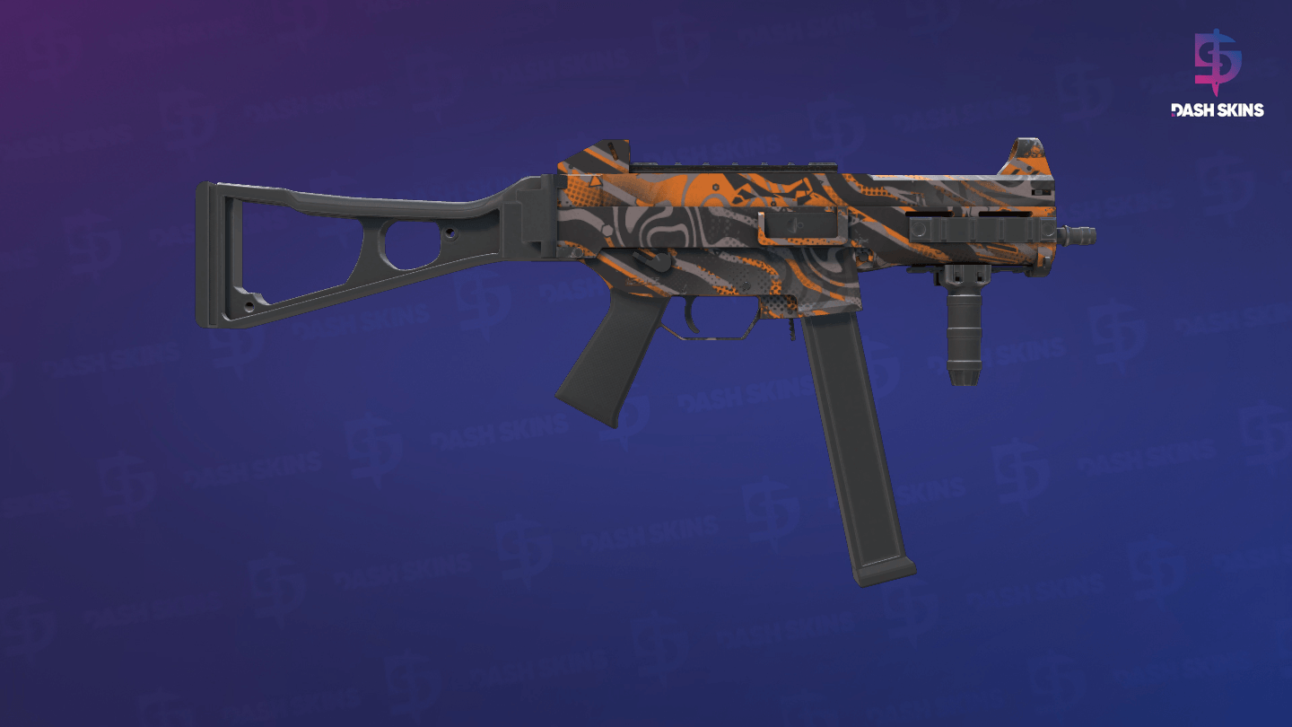 StatTrak™ UMP-45 | Oscillator (Minimal Wear) - Backside Screenshot