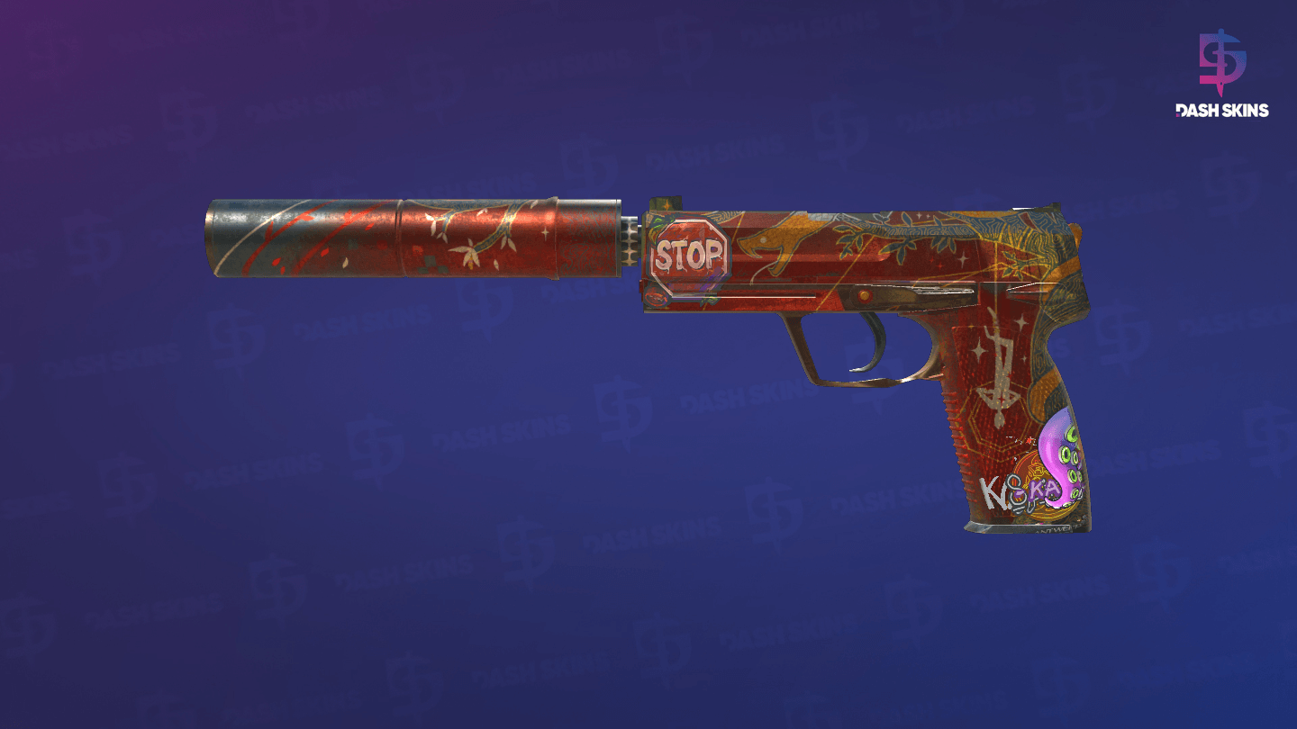 USP-S | The Traitor (Battle-Scarred) - Frontside Screenshot