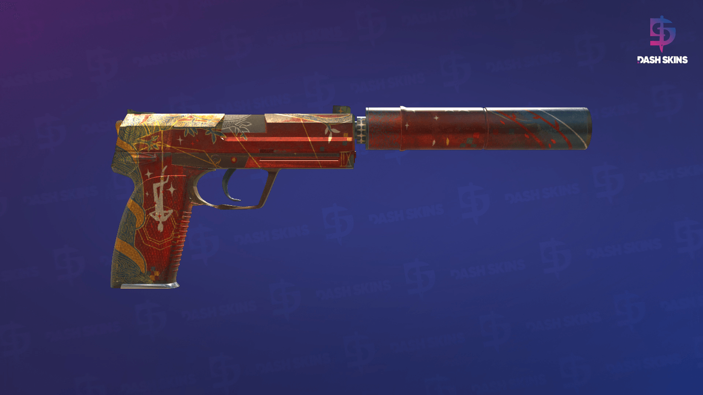 USP-S | The Traitor (Battle-Scarred) - Backside Screenshot