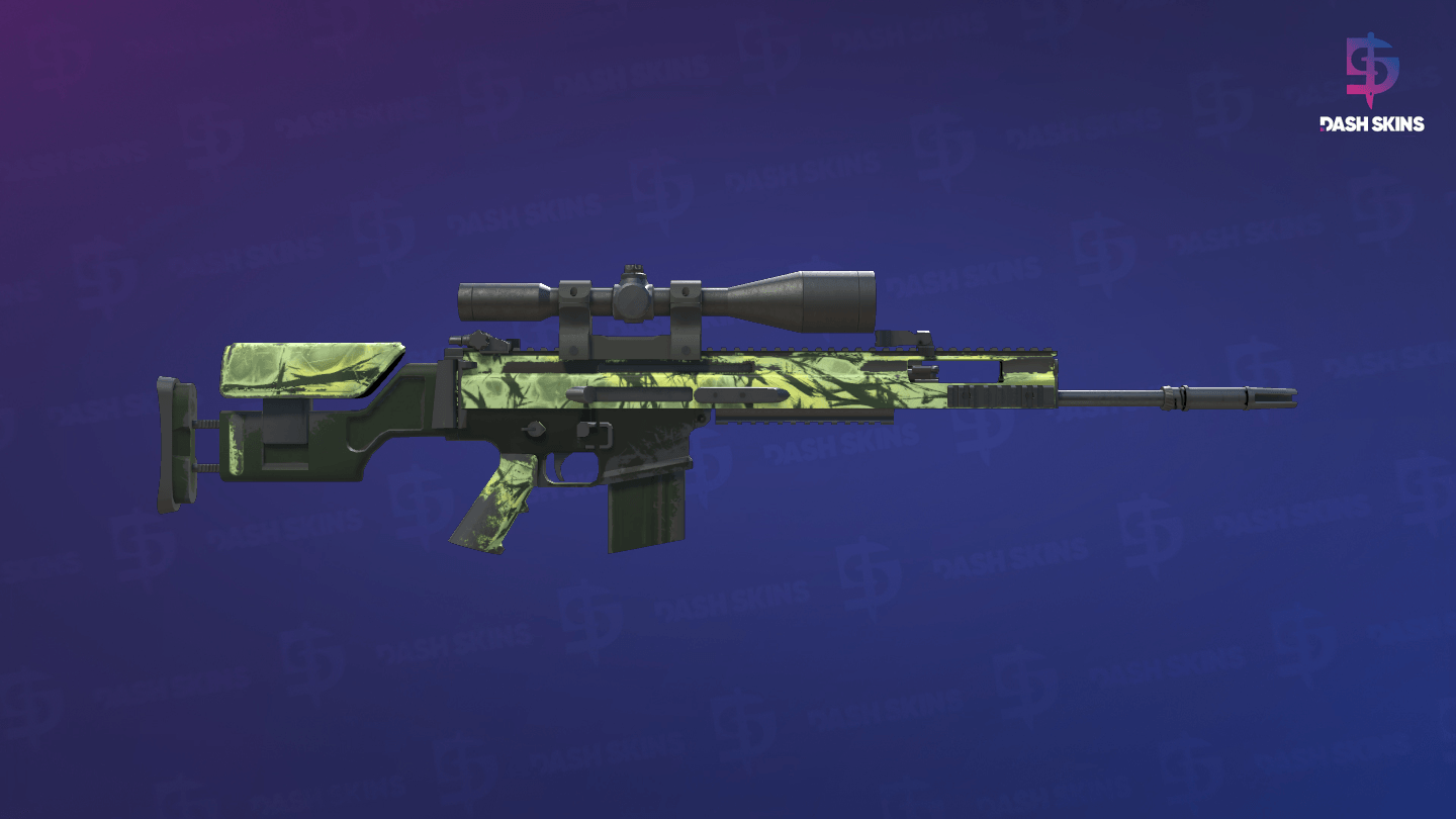 SCAR-20 | Outbreak (Field-Tested) - Backside Screenshot