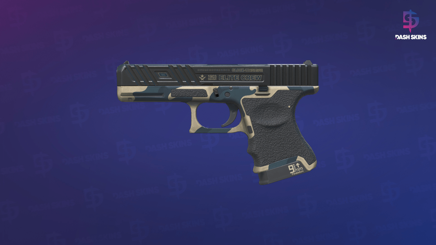 Glock-18 | Winterized (Factory New) - Frontside Screenshot