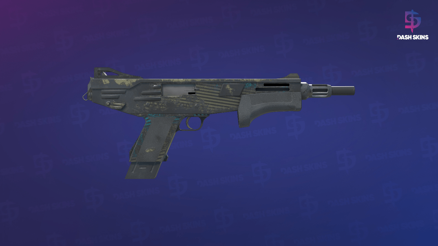 MAG-7 | Sonar (Well-Worn) - Backside Screenshot