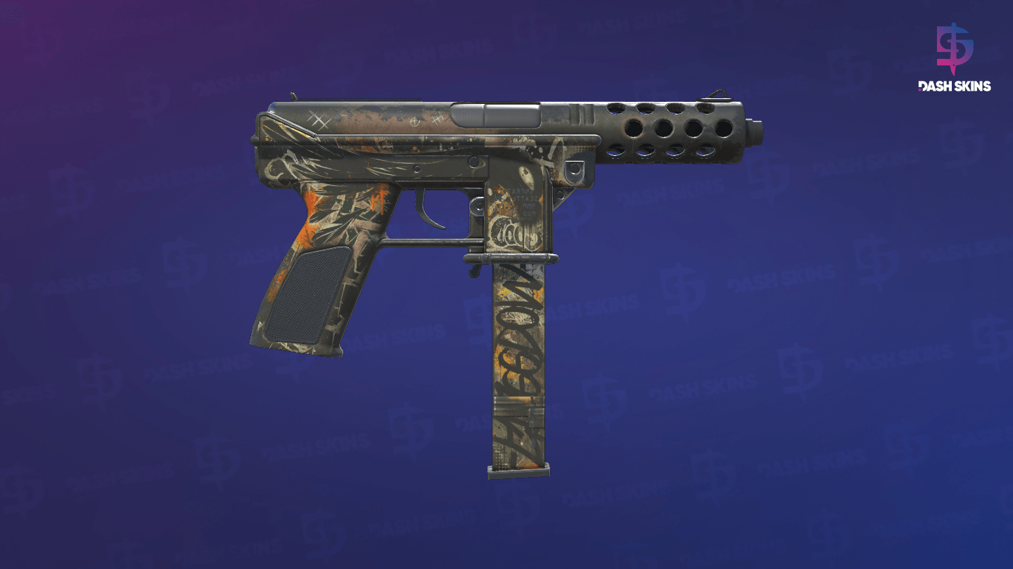 Tec-9 | Rebel (Battle-Scarred) - Backside Screenshot