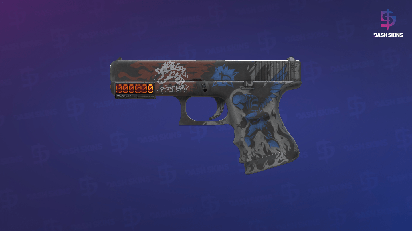 StatTrak™ Glock-18 | Sacrifice (Field-Tested) - Frontside Screenshot