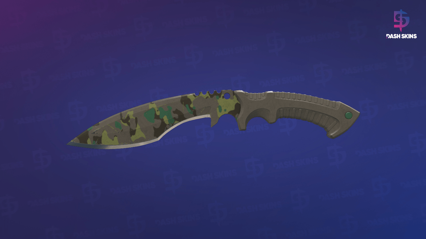 ★ Kukri Knife | Boreal Forest (Field-Tested) - Backside Screenshot