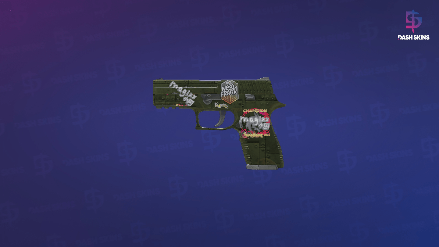 P250 | Iron Clad (Minimal Wear) - Frontside Screenshot