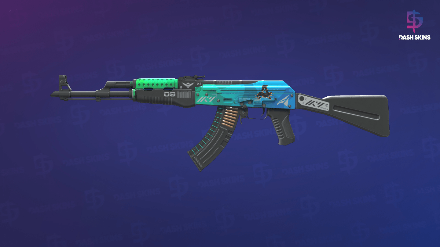 AK-47 | Ice Coaled (Factory New) - Frontside Screenshot