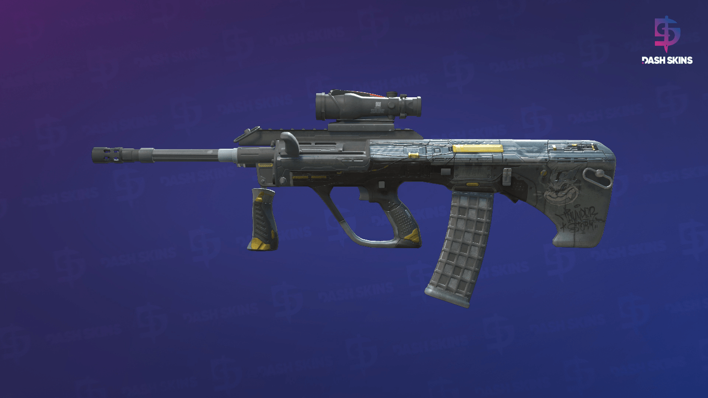 AUG | Tom Cat (Well-Worn) - Frontside Screenshot