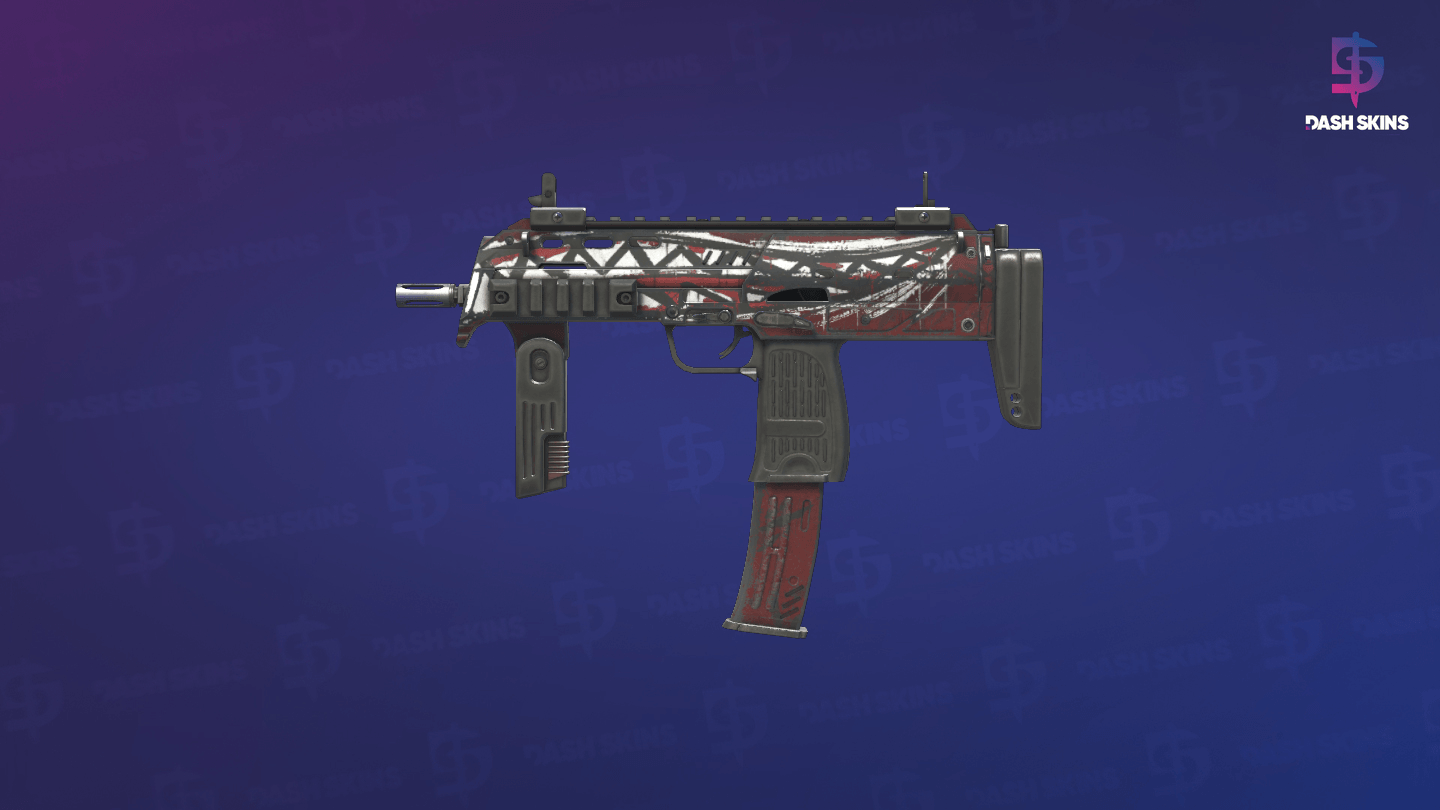 MP7 | Mischief (Well-Worn) - Frontside Screenshot