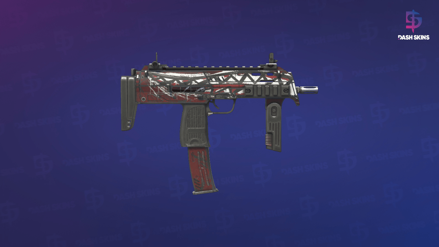 MP7 | Mischief (Well-Worn) - Backside Screenshot
