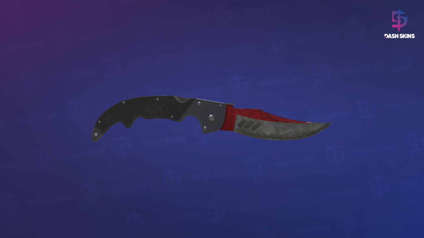 ★ Falchion Knife | Autotronic (Battle-Scarred) - Frontside Screenshot