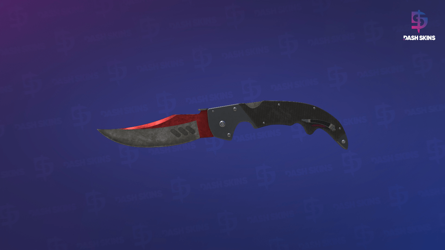 ★ Falchion Knife | Autotronic (Battle-Scarred) - Backside Screenshot