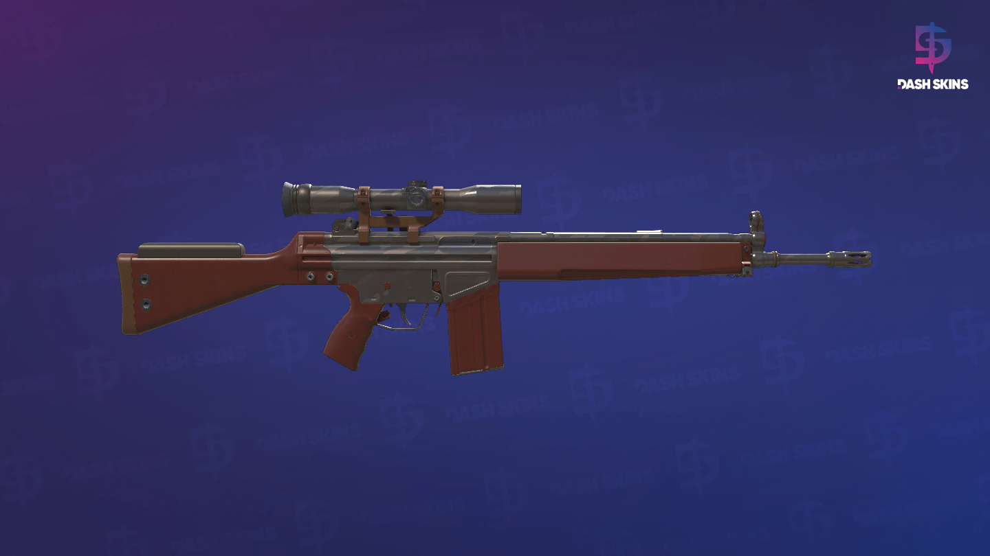 G3SG1 | Red Jasper (Factory New) - Backside Screenshot