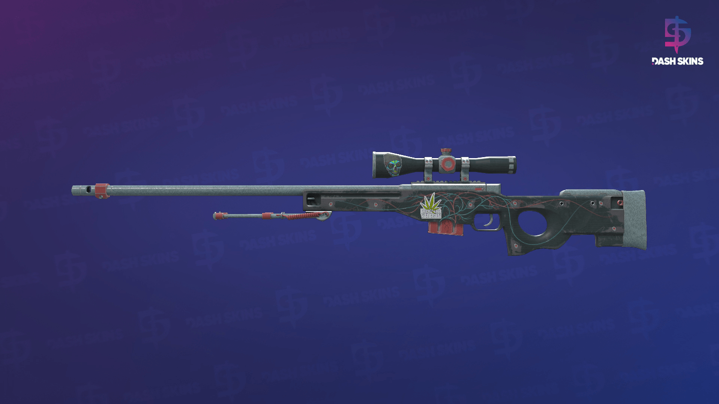 AWP | Capillary (Field-Tested) - Frontside Screenshot